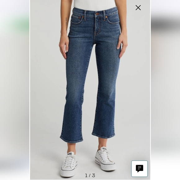 Madewell kick out crop jeans - Picture 4 of 13